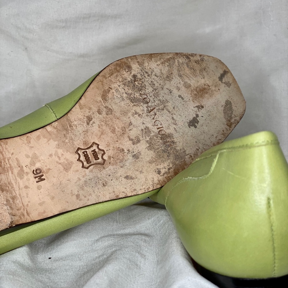 ENZO ANGIOLIN - GREEN FLATS 💚//
genuine leather